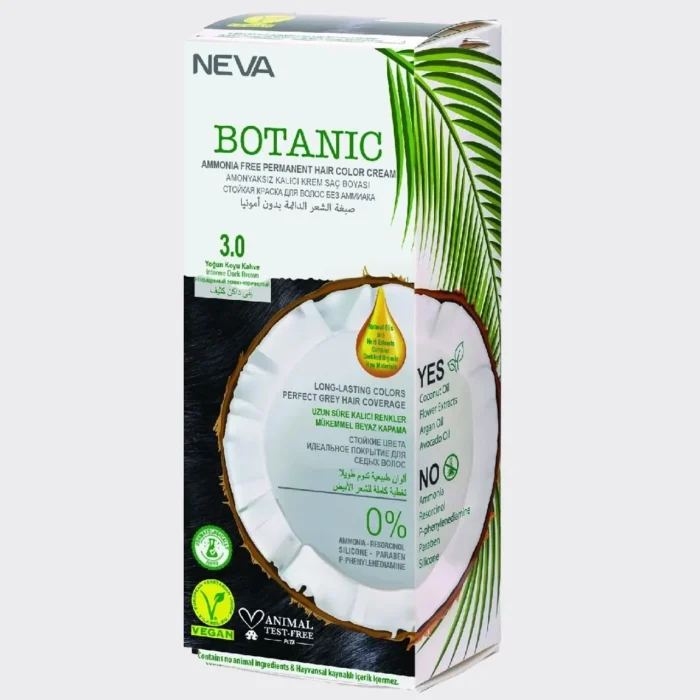 Botanıc Amonyaksız Kalıcı Krem Boya Seti 3.0